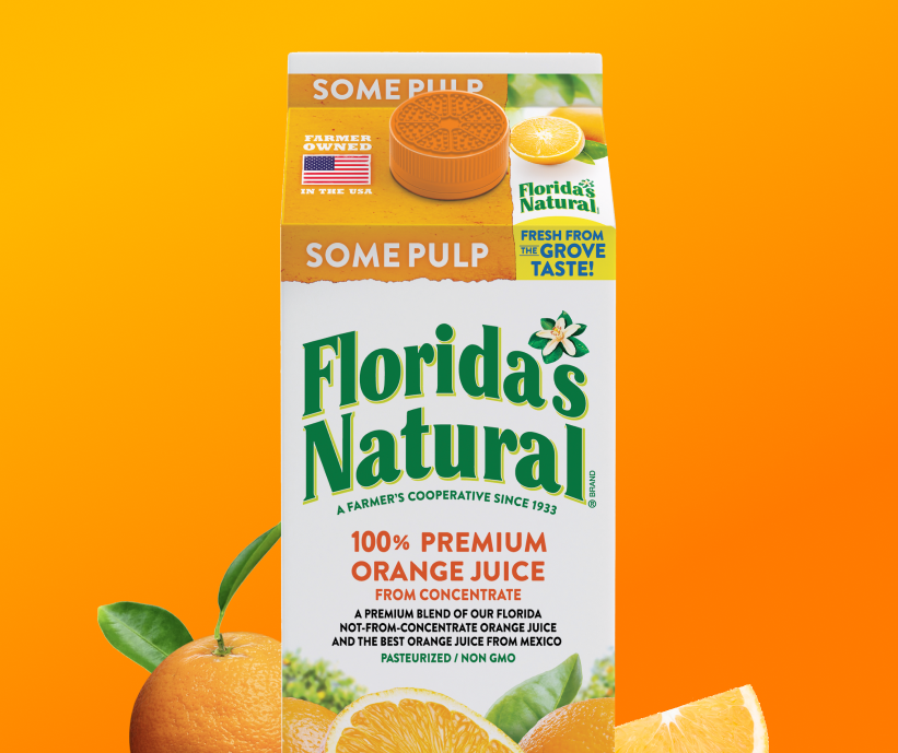 Orange Juice Some Pulp Florida S Natural