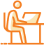 Person at a desk